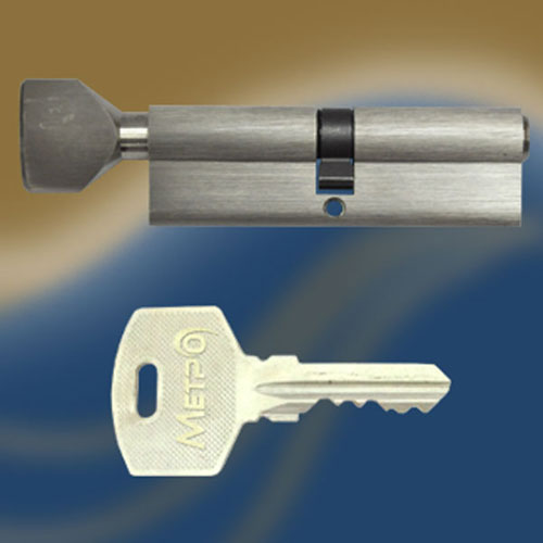 Цилиндровый механизм ключ-вертушка NW80 МЕТРО