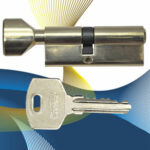Цилиндровый механизм ключ-вертушка со смещенным центром NW80 (35-45) СМР