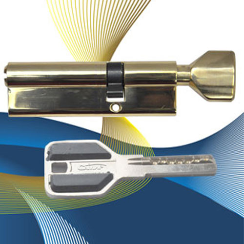 Цилиндровый механизм перфоключ-вертушка со смещенным центром CW90 (35-55) СМР