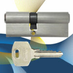Цилиндровый механизм ключ-ключ со смещенным центром N80 (35-45) СМР