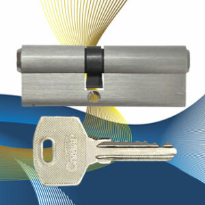Цилиндровый механизм ключ-ключ со смещенным центром N90 (35-55) СМР